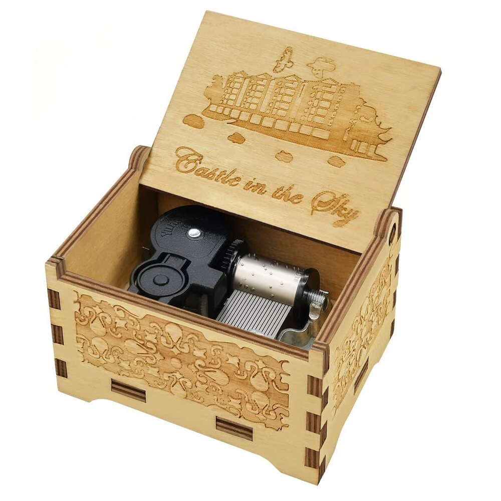 3600 Carrying You Music Box- 18 Note Mechanism Wooden Music Box Crafts
